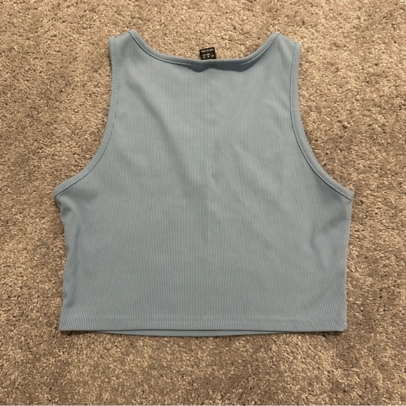 SHEIN Ribbed Crop Tank – Size L (US 8-10) - Picture 3 of 4
